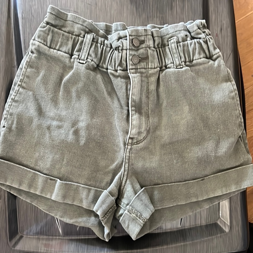 Ultra high waisted Jean shorts